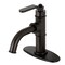 Kingston Brass KSD2825KL Single-Handle Bathroom Faucet with Push Pop-Up, Oil Rubbed Bronze KSD2825KL - alternate 1